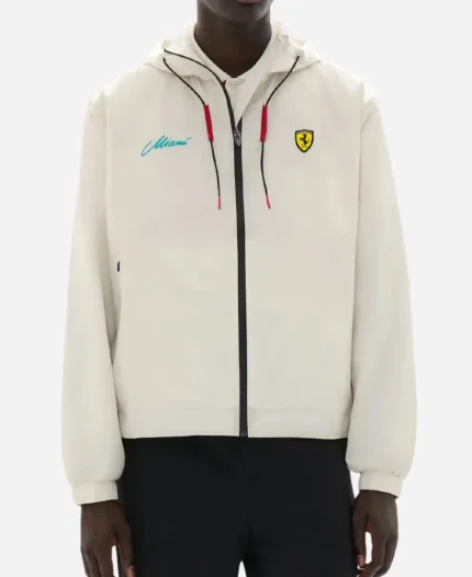 Ferrari Scuderia Miami 2026 Windbreaker Jacket