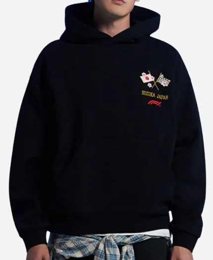 Formula 1 x Pacsun Suzuka Sakura Black Pullover Hoodie