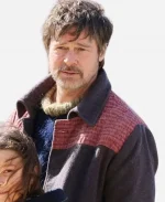 Fred Scully The Riders Movie 2026 Brad Pitt Wool Jacket