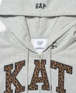 GAP x KATSEYE Yoonchae Coachella Hoodie In Grey