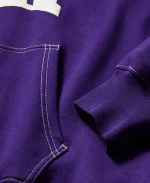 Gap × Awake NY Oversized Logo Purple Pullover Hoodie