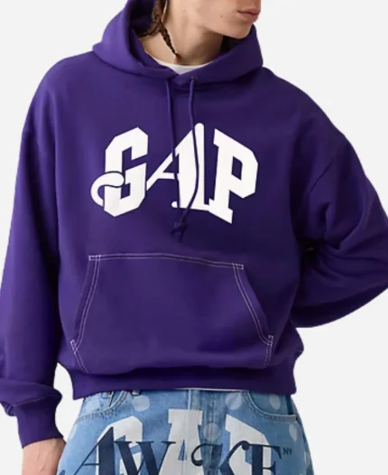Gap × Awake NY Purple Hoodie