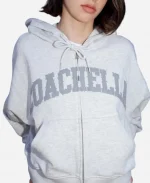 Gap × Coachella Grey Zip Hoodie