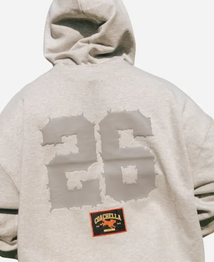 Gap × Coachella Grey Zip Up Hoodie - For Sale