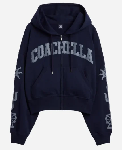 Gap × Coachella Navy Blue Hoodie