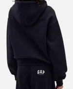 Gap × Victoria Beckham Navy Blue Fleece Hoodie