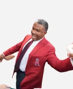 Garret Anderson Angels Red Blazer