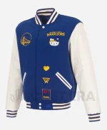 Golden State Warriors x Hello Kitty 2026 Varsity Jacket