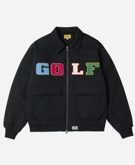 Golf Wang 2026 Airborne Black Jacket