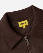 Golf Wang SS26 Airborne Brown Cotton Jacket