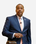 Governor of Virginia Justin Fairfax 2026 Blue Blazer