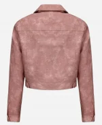 Hana Gibson Fbi Most Wanted S06 Pink Suede Jacke