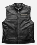 Harley Davidson Passing Link Leather Vest