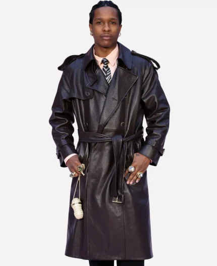 Haute Couture SS26 ASAP Rocky Leather Coat