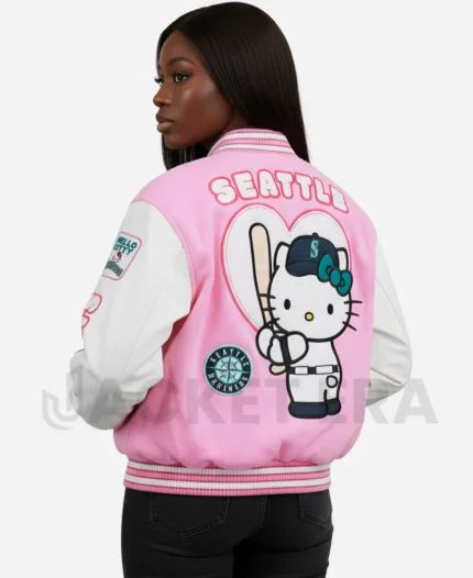 Hello Kitty Mariners Pink Jacket