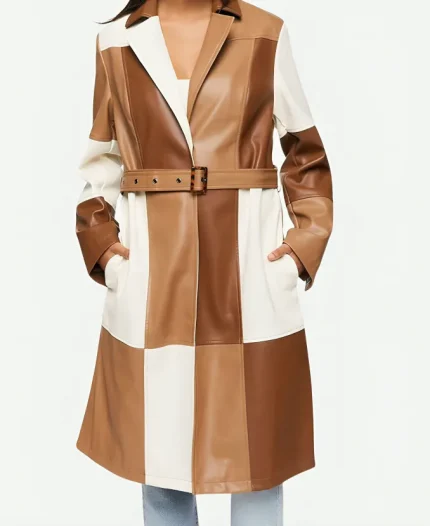 High School Musical S04 Kourtney Leather Coat
