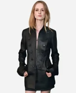 How to Make a Killing LA Event Nell Williams Leather Jacket