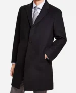 Hugh Dancy 2026 Law and Order S25 Nolan Price Black Wool Coat