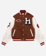 Hypland x Apples Hello Kitty H Varsity Jacket