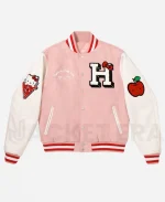 Hypland x Hello Kitty Apples Varsity Jacket