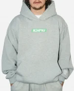 ICHPIG Aus Strike Cordless Grey Hoodie