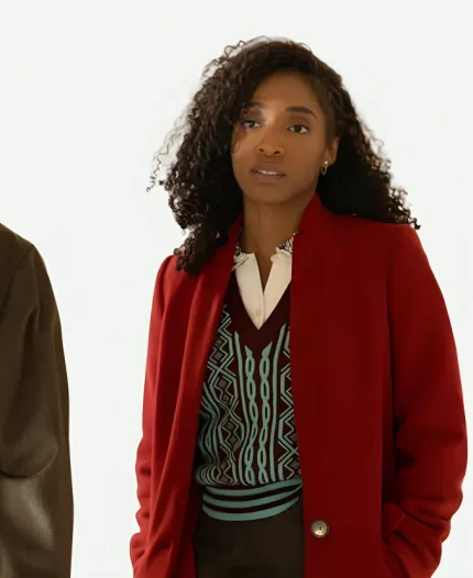 Iantha Richardson Will Trent S04 Red Coat