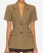 Isla Gordon Running Point S02 Brown Blazer