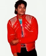 Jaafar Jackson Michael 2026 Beat It Leather Jacket