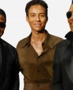 Jaafar Jackson Michael 2026 Premiere Press Tour Shirt - Brown