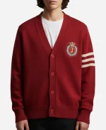 Jaafar Jackson Michael 2026 Red Cardigan - Jacket Era