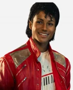 Jaafar Jackson Michael Beat It Leather Jacket