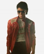 Jaafar Jackson Michael Beat It Leather Jacket For Sale