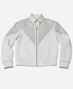 Jaafar Jackson Michael Embroidered Jacket - White