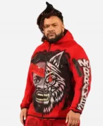 Jacob Fatu Monday Night RAW 2026 Red Hoodie