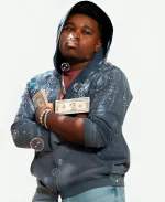 Jalyn Hall The Fall and Rise of Reggie Dinkins Embellished Hoodie