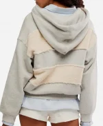 Jane Wickline Saturday Night Live S51 Striped Hoodie - Jacket Era