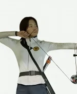 Jang Ha-ri All of Us Are Dead Kim Bo-Yoon White Costume Jacket