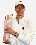 Jannik Sinner 2026 Miami Open Nike White Track Jacket