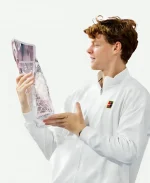 Jannik Sinner 2026 Miami Open White Track Jacket