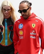 Japan F1 GP 2026 Lewis Hamilton Hoodie In Red