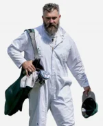 Jason Kelce 2026 Masters Tournament White Jumpsuit 