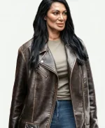 Jeanine Nerissa Sothcott Doctor Plague Leather Jacket