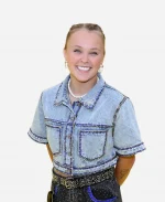 JoJo Siwa The Snappys Awards Show Cropped Denim Jacket
