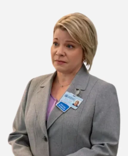 Jodi Kingsley Chicago Med S11 Panelled Blazer