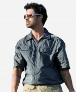 Joe Jonas Coachella 2026 Grey Jacket