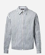 John Legend Tv Series The Voice S29 2026 Striped Full Zip Shirt