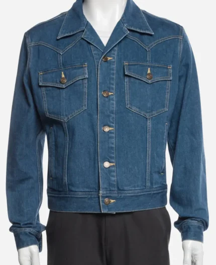 John Legend Tv Series The Voice S29 Blue Denim Jacket