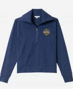 Johnnie-O 2026 Michigan Wolverines NCAA Champions Navy Quarter-Zip Pullover