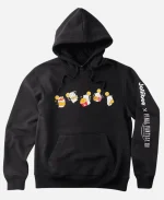 Jollibee x FINAL FANTASY XIV Moogle Black Hoodie