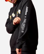 Jollibee x FINAL FANTASY XIV Moogle Black Pullover Hoodie